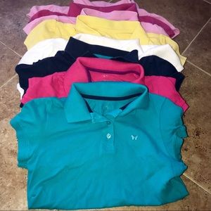 Back 2 School 8 Polo Shirts, Size 10